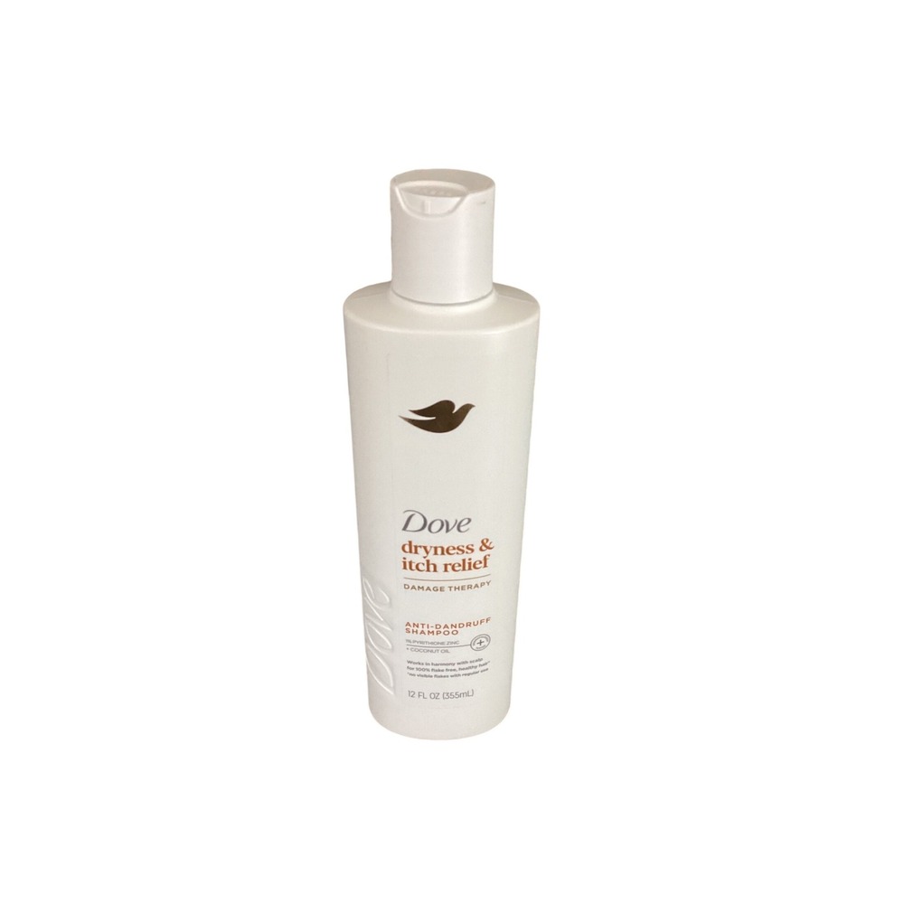 Dove Dryness & Itch Relief Anti-Dandruff Shampoo with Coconut Oil 12 fl oz